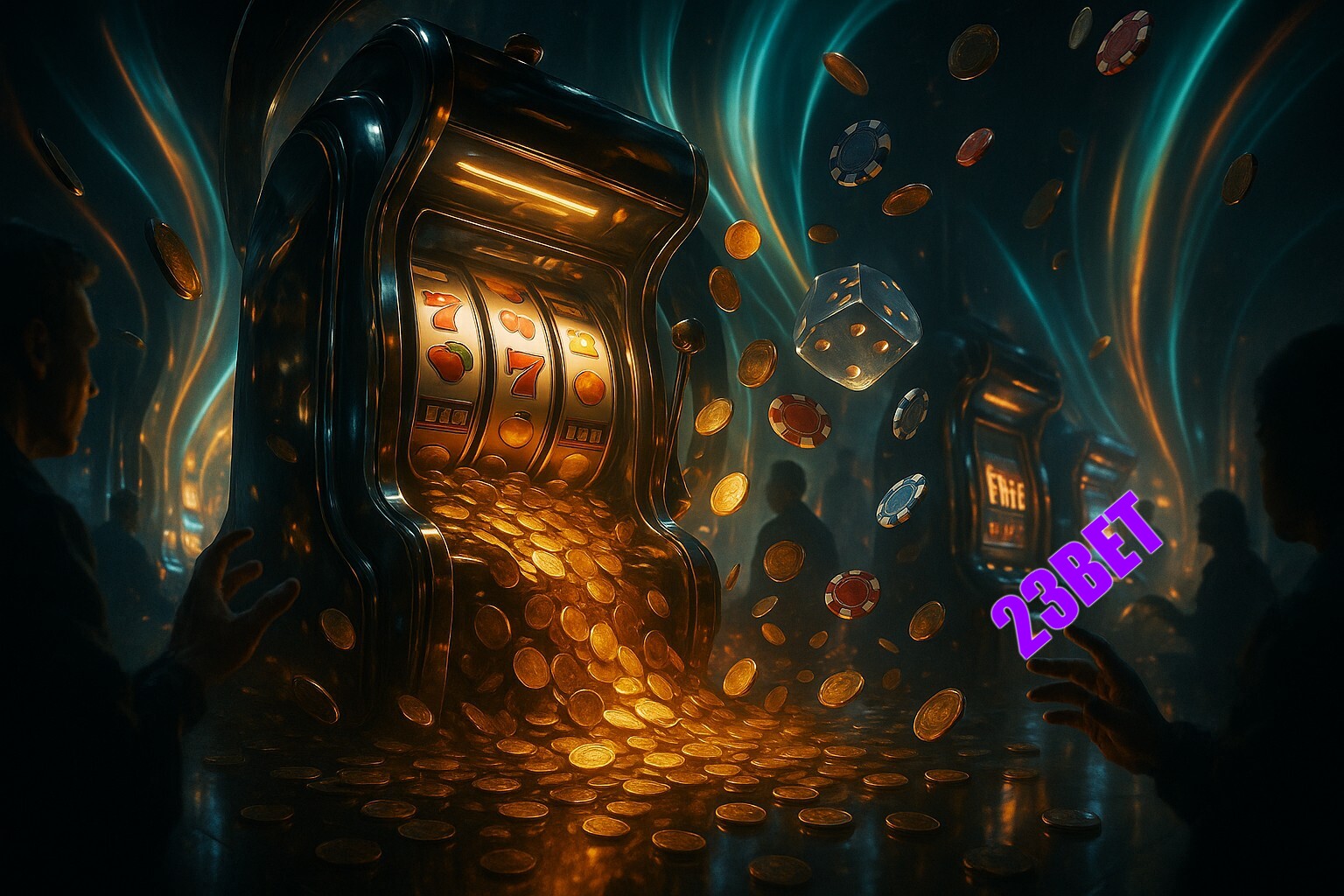Diversos jogos de caça-níqueis